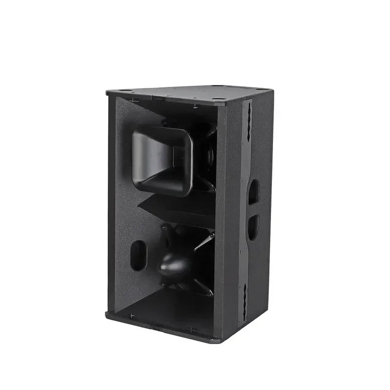 Dual 12-inch neodymium line array speaker with black finish