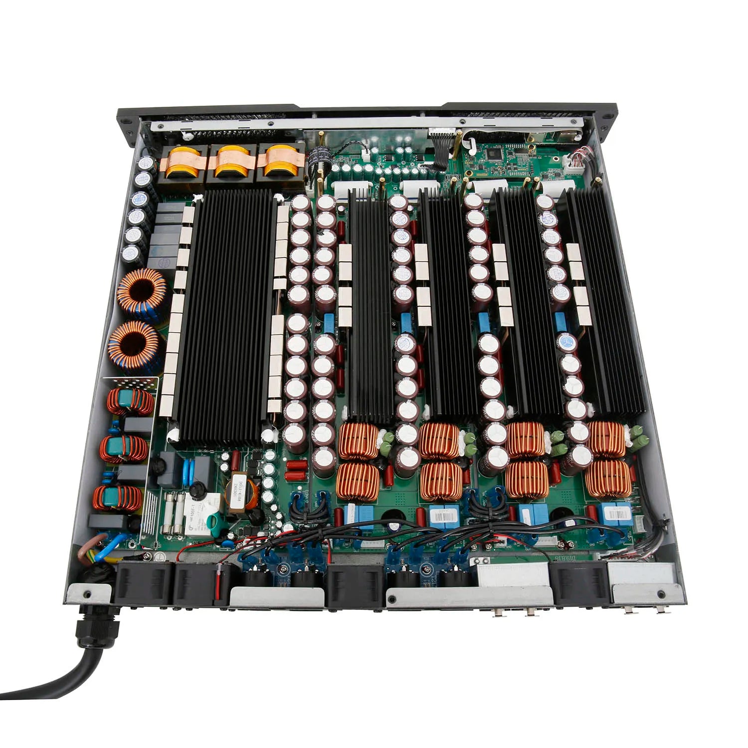 High-power digital amplifier inner view