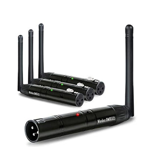 Professional stage lighting controller with 300m wireless transmission range