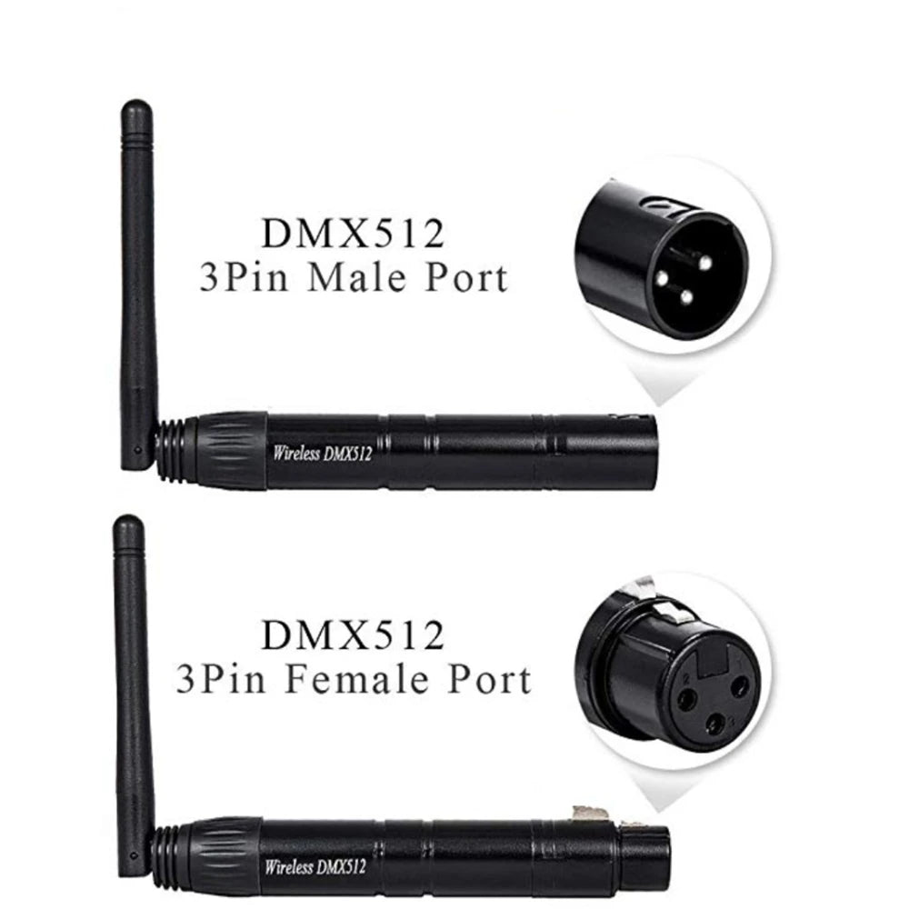 Professional stage lighting controller with 300m wireless transmission range