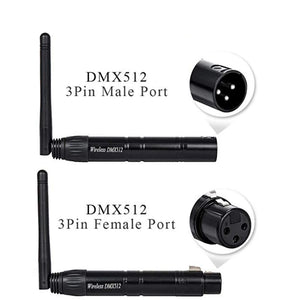 Professional stage lighting controller with 300m wireless transmission range