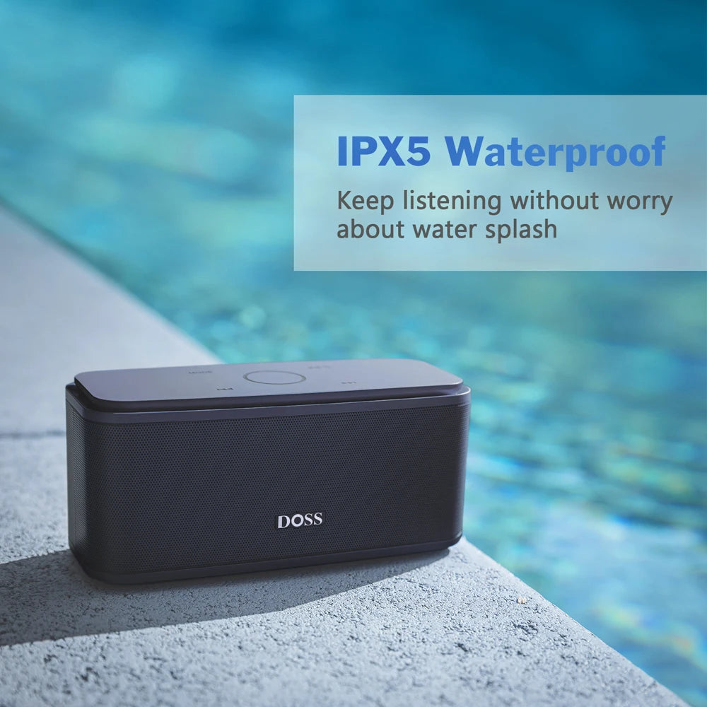 Bluetooth Speaker SoundBox with Touch Control, 12W High-Definition Audio, IPX5 Water-Resistant Design  Audiopatron 45.99 EUR Audiopatron
