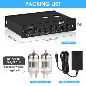 HiFi Valve Tube Stereo Balanced Preamp Pre Amp Audiopatron 139.00 EUR Audiopatron